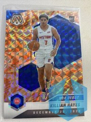 2020-21 Panini Mosaic Orange Reactive Killian Hayes #270 Rookie